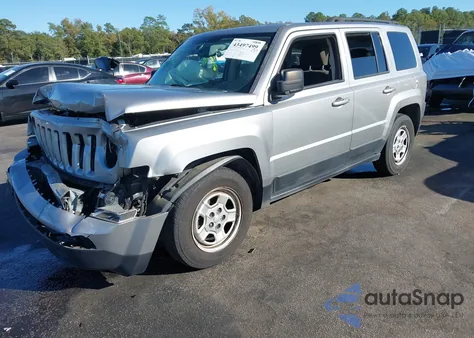 2017 Jeep Patriot Sport Fwd from USA, damaged, VIN 1C4NJPBB0HD103580